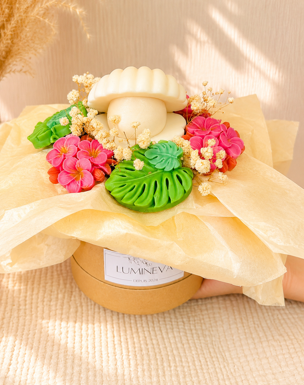 BOUQUET DE FONDANTS XL - FLEUR DES ÎLES