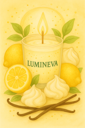 BOUGIE GOURMANDE CITRON MERINGUE