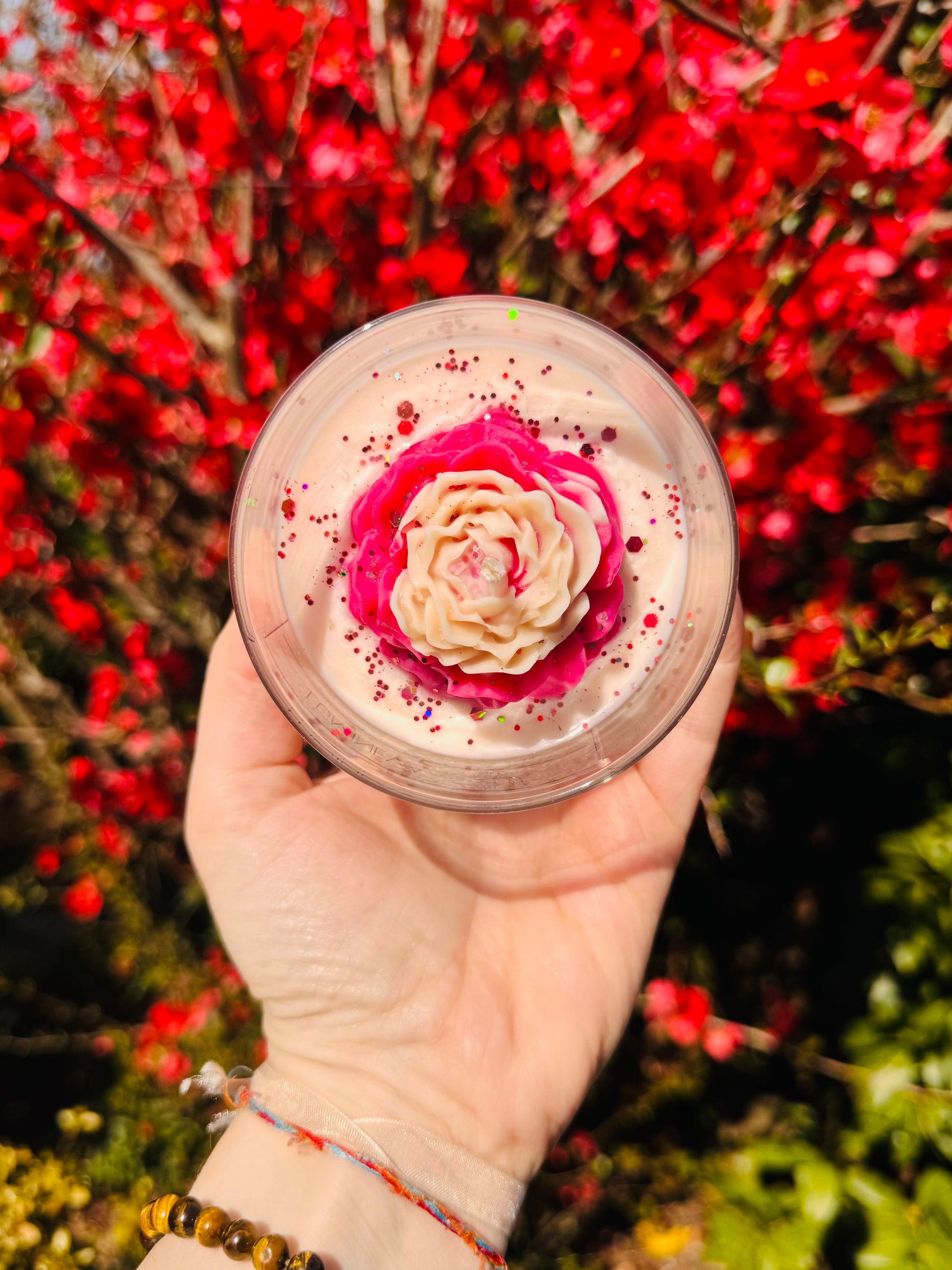 BOUGIE FANTAISIE PIVOINE