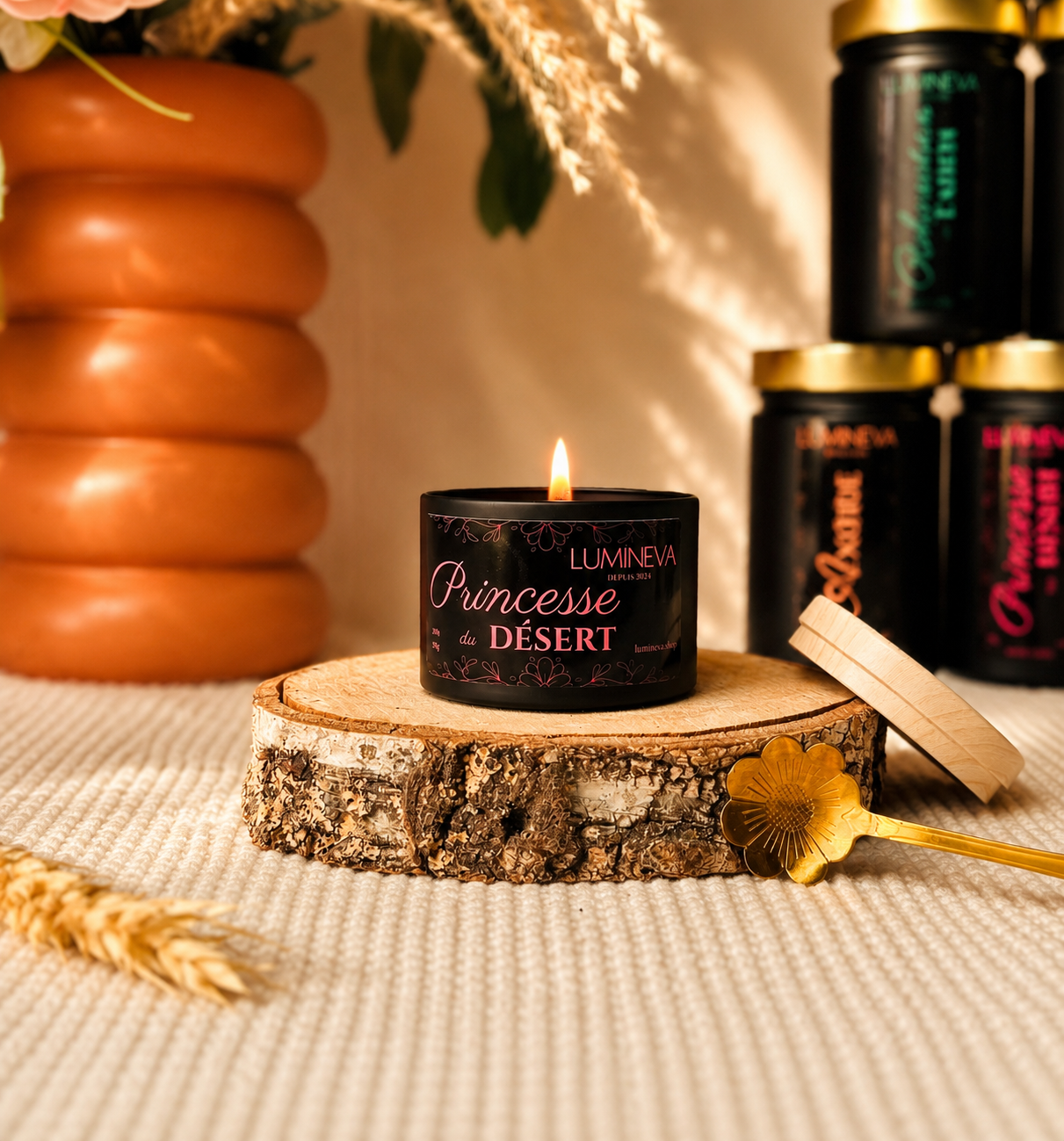 BOUGIE SPA COCOONING XS - PRINCESSE DU DESERT