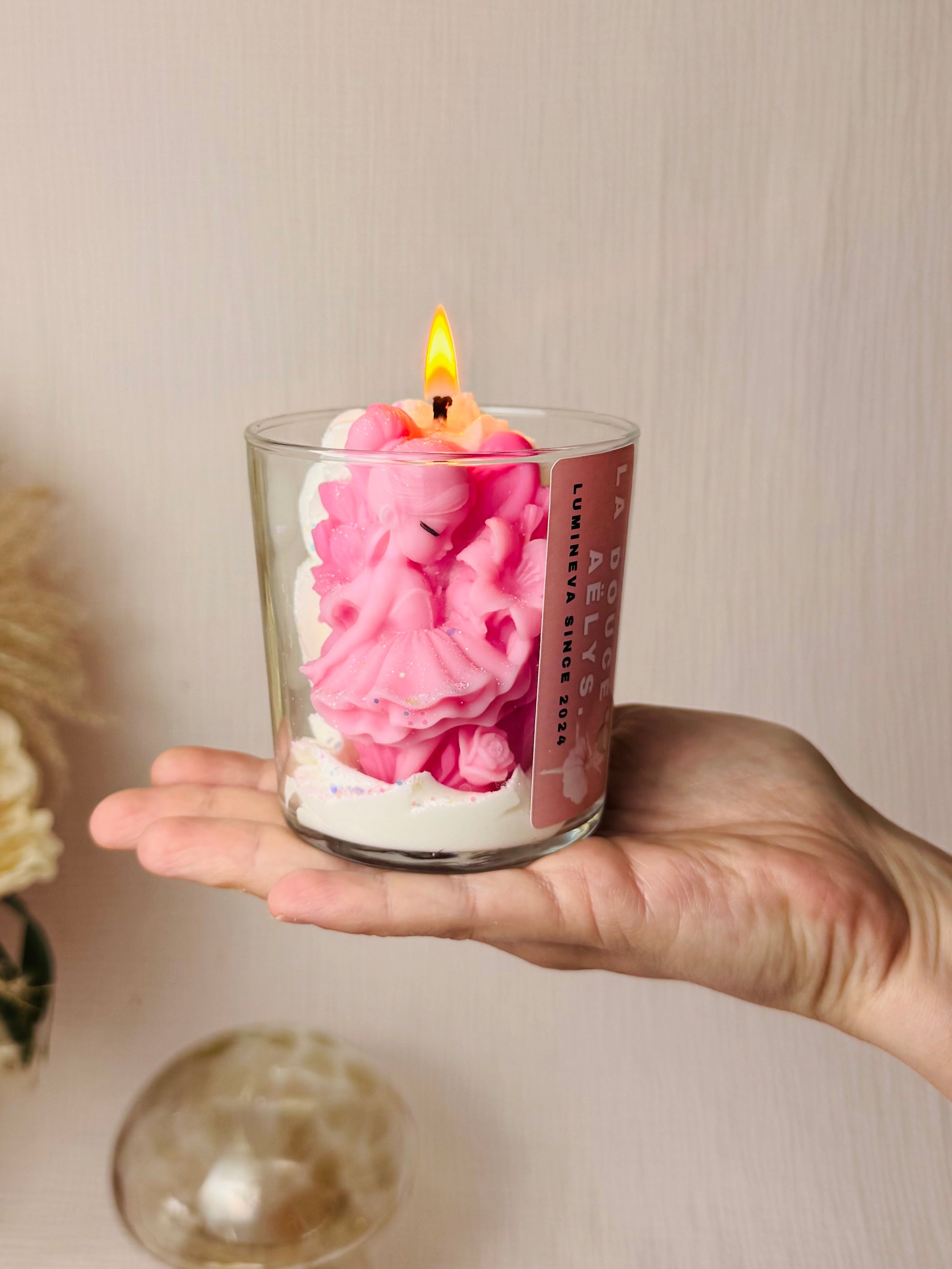 BOUGIE AMBASSADRICE N°4 - LA DOUCE AËLYS