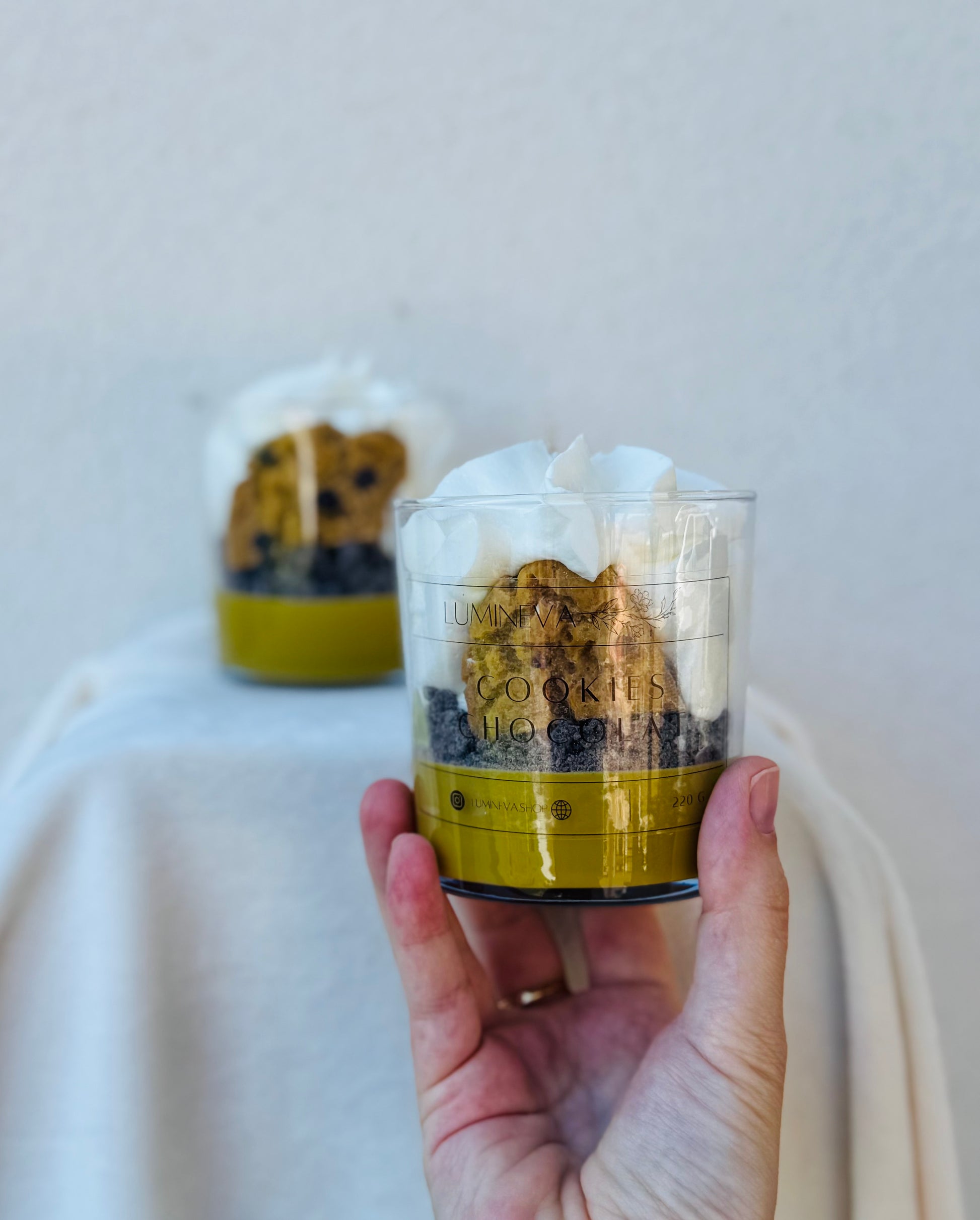 BOUGIE GOURMANDE COOKIES CHOCOLAT