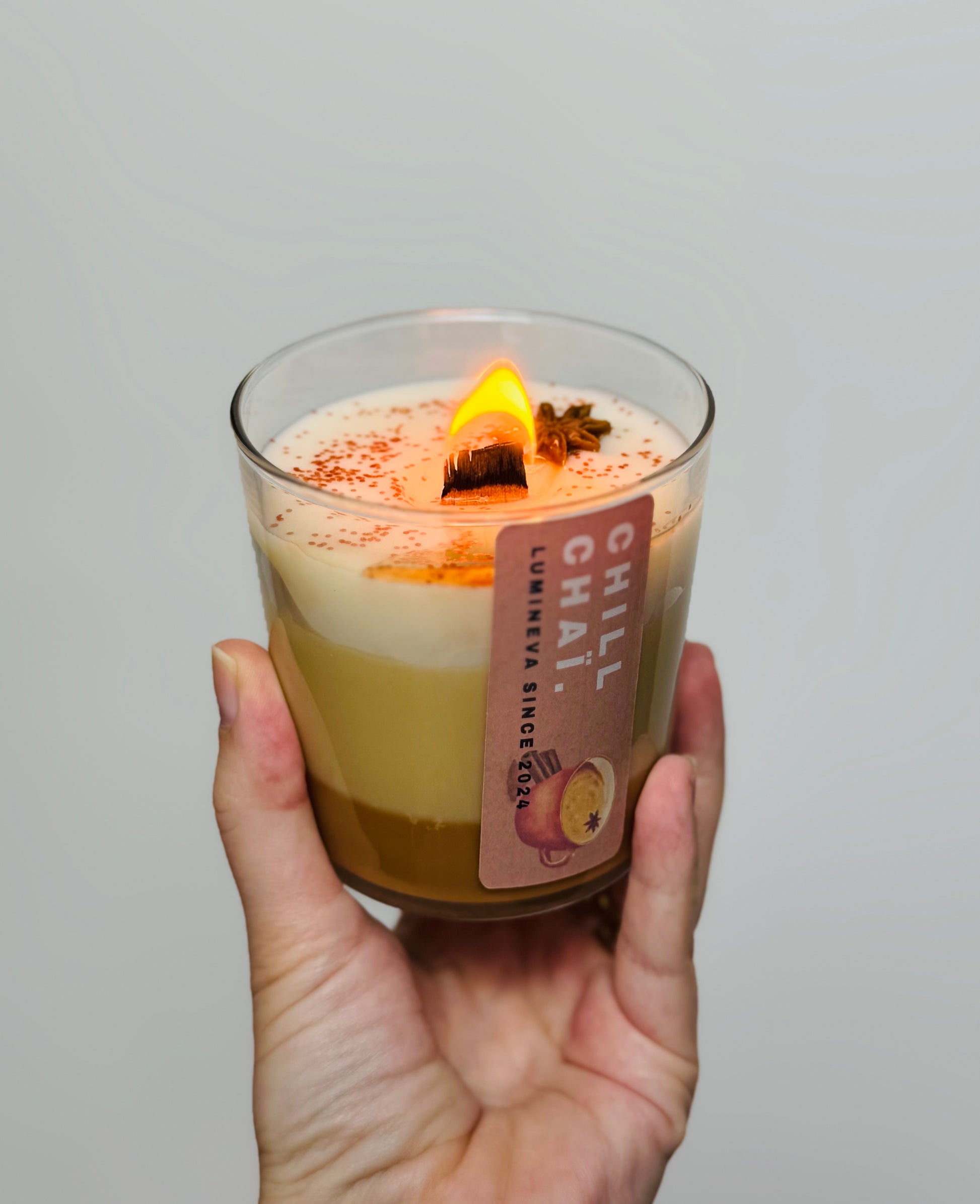 BOUGIE BOISSON THE CHAÏ LATTE