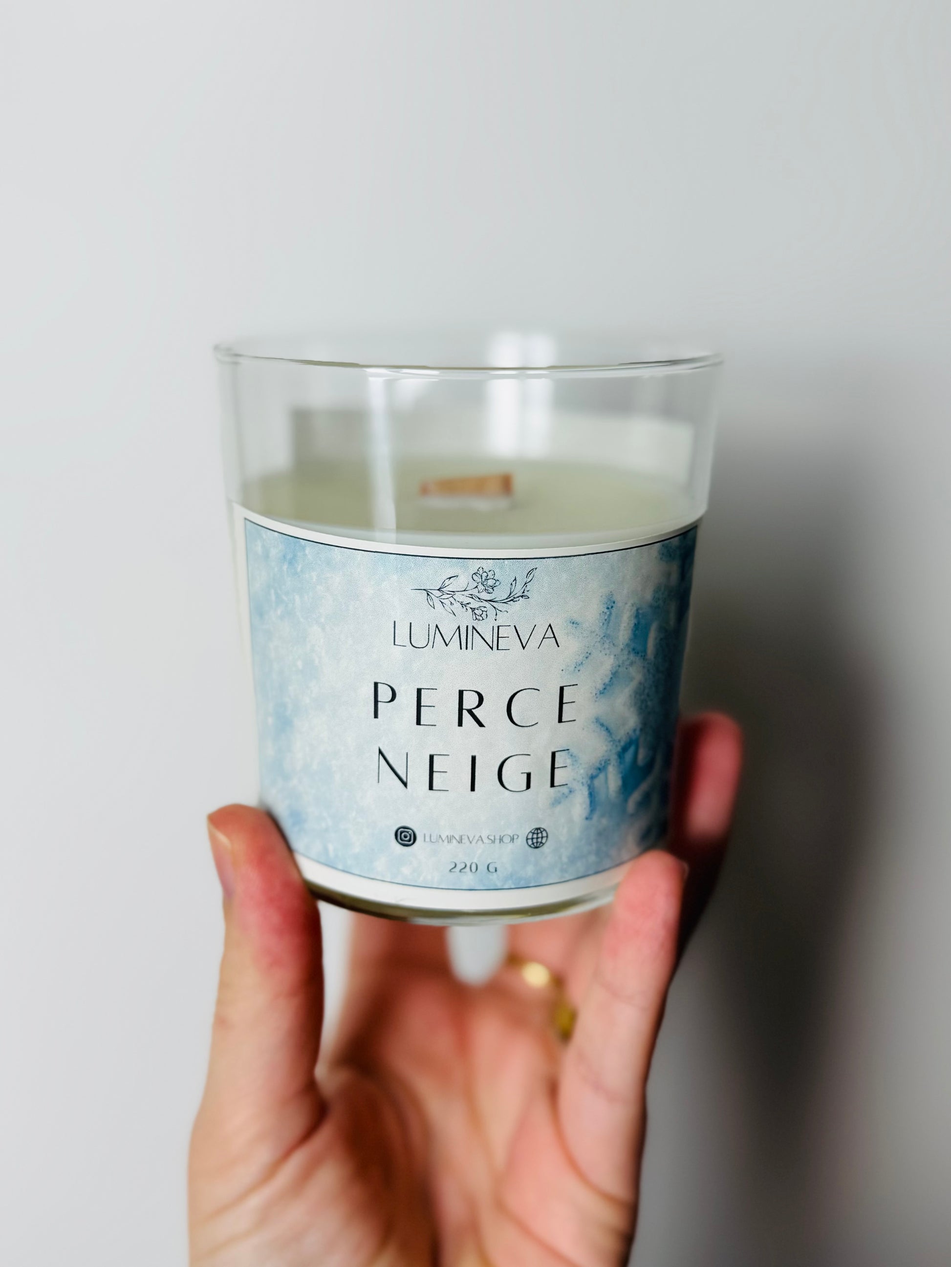 BOUGIE SIGNATURE PERCE NEIGE