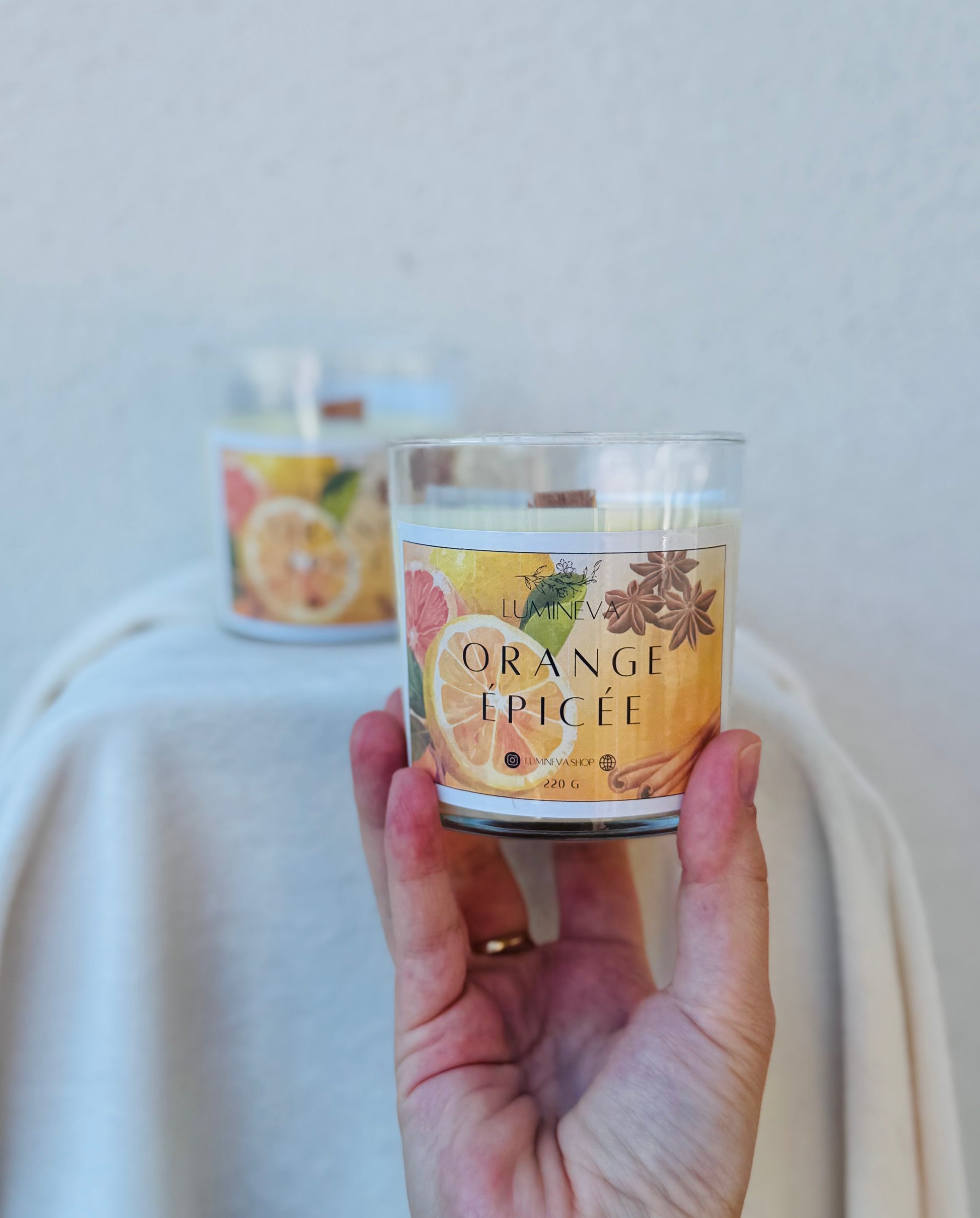 BOUGIE SIGNATURE ORANGE EPICEE