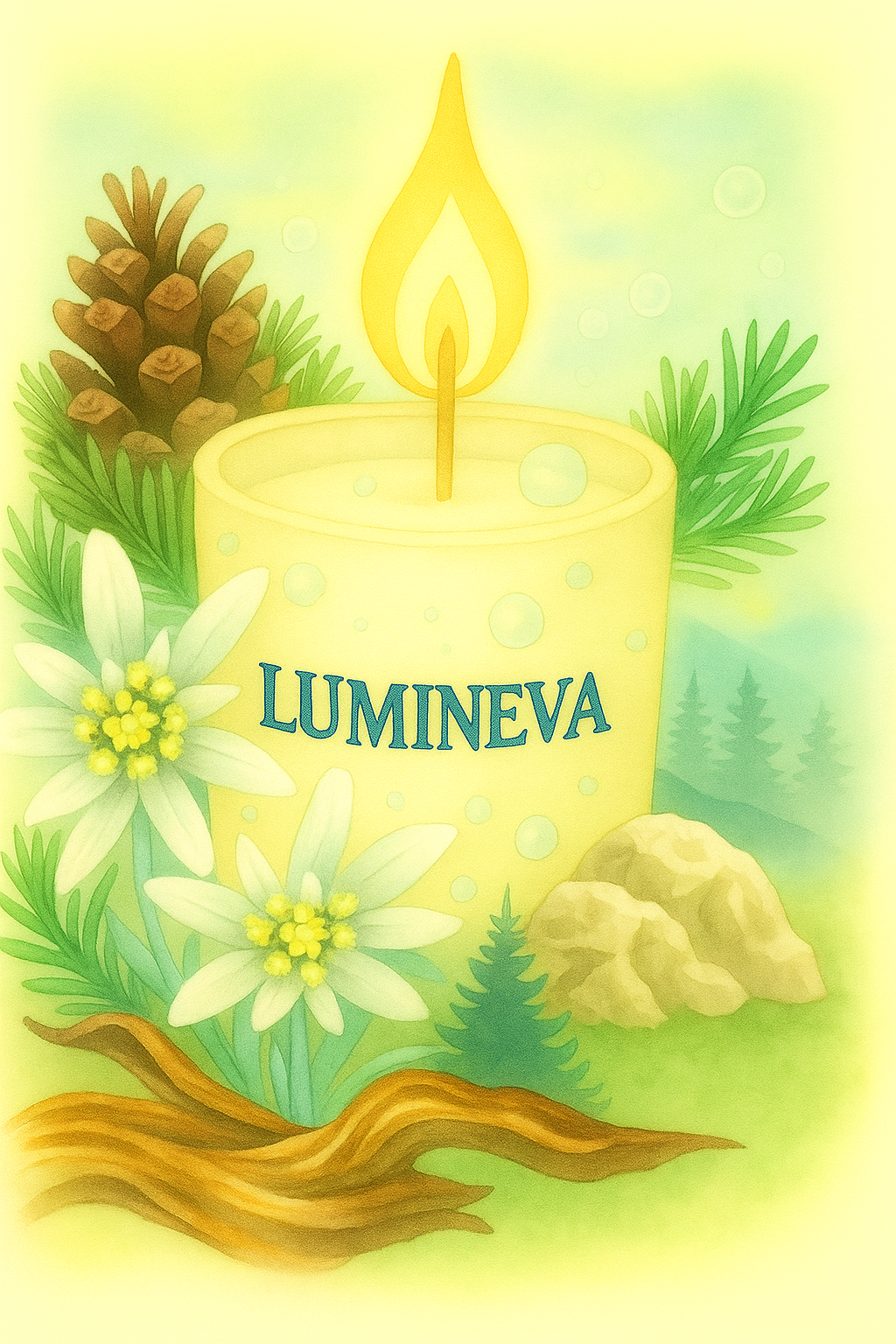 BOUGIE GOURMANDE EDELWEISS