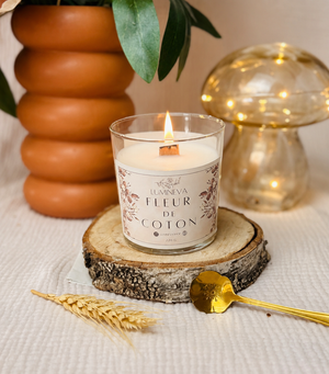 BOUGIE SIGNATURE FLEUR DE COTON