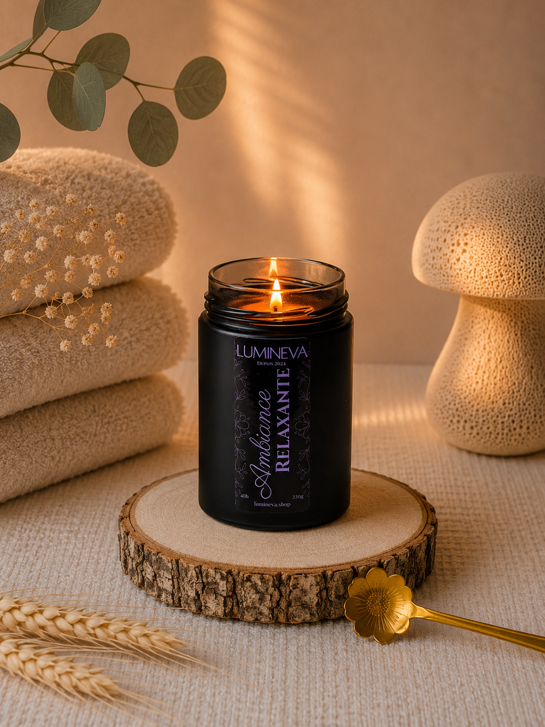 BOUGIE SPA COCOONING XL - AMBIANCE RELAXANTE