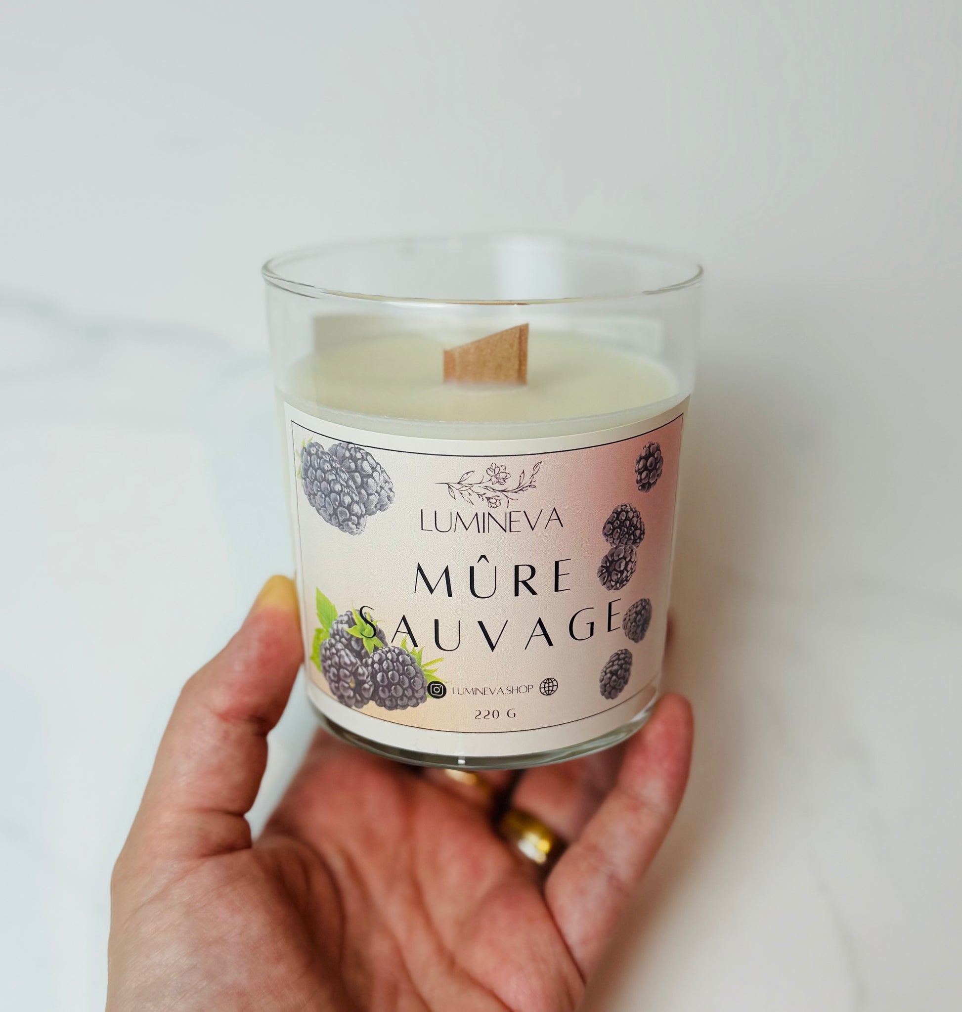 BOUGIE SIGNATURE MÛRE SAUVAGE