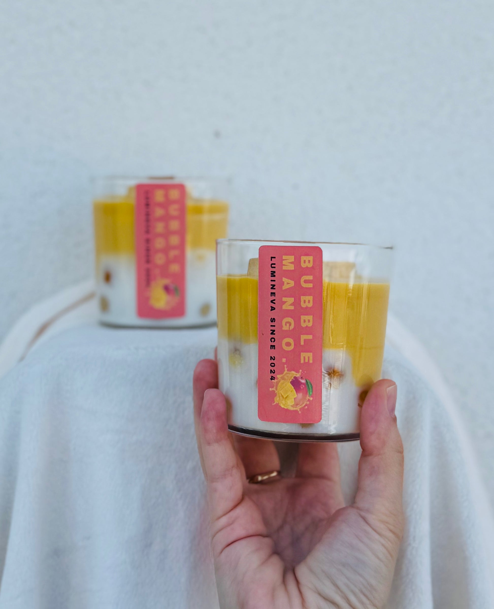 BOUGIE BUBBLE TEA - MANGO