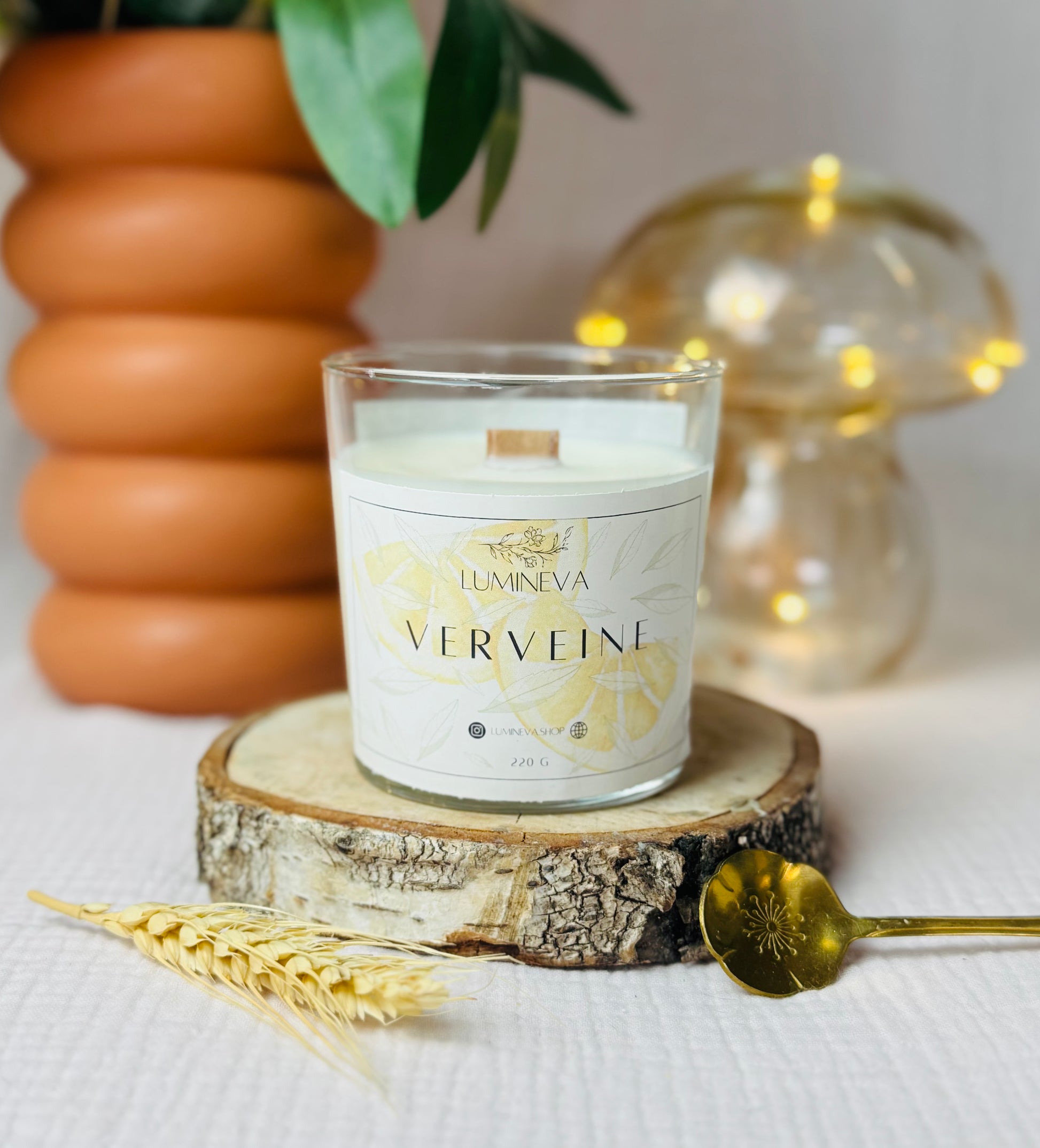 BOUGIE SIGNATURE CITRON VERVEINE
