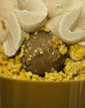 BOUGIE GOURMANDE ROCHER PRALINE