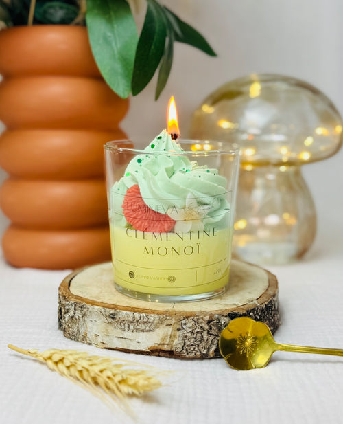 BOUGIE GOURMANDE CLEMENTINE MONOÏ