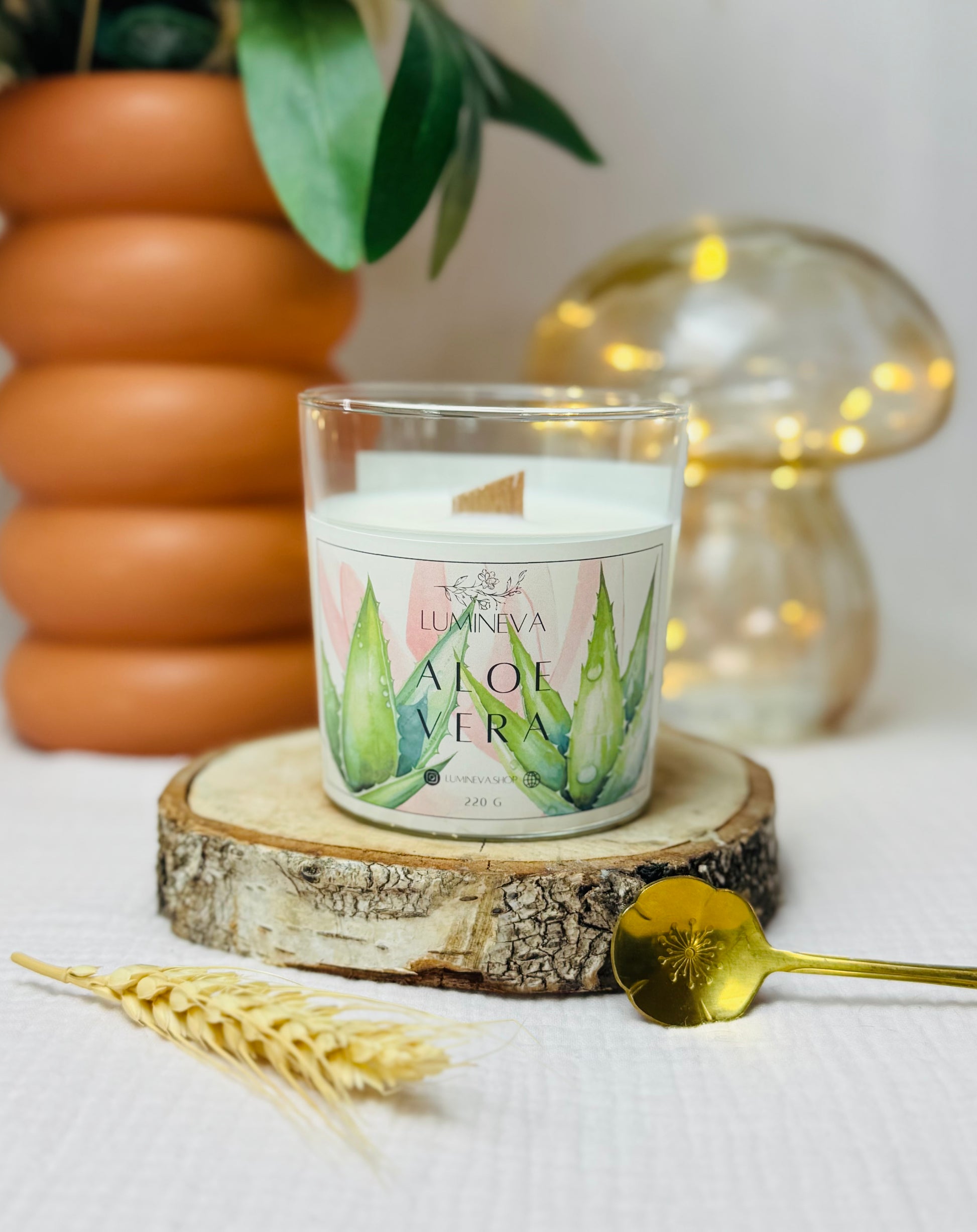 BOUGIE SIGNATURE ALOE VERA