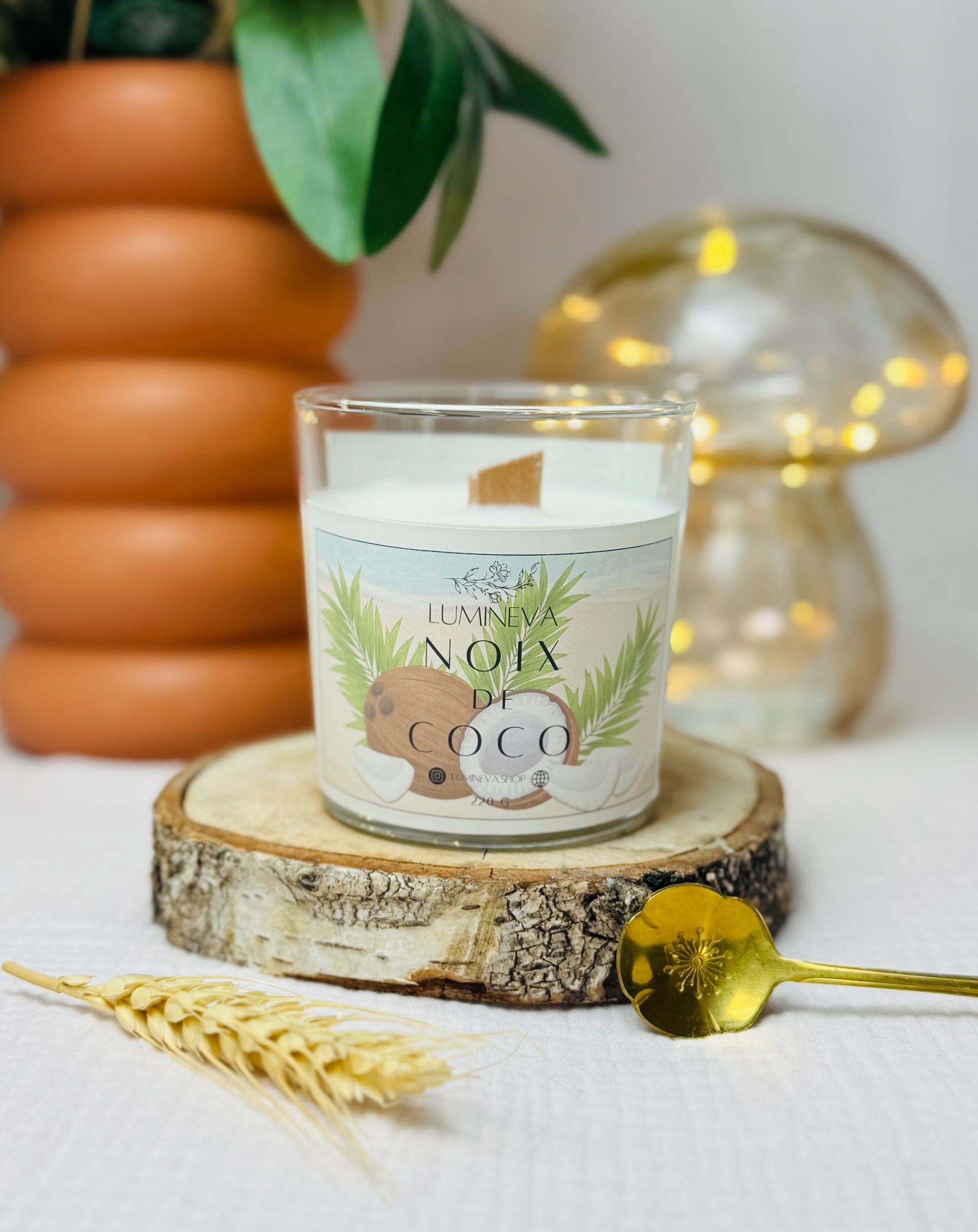 BOUGIE SIGNATURE NOIX DE COCO