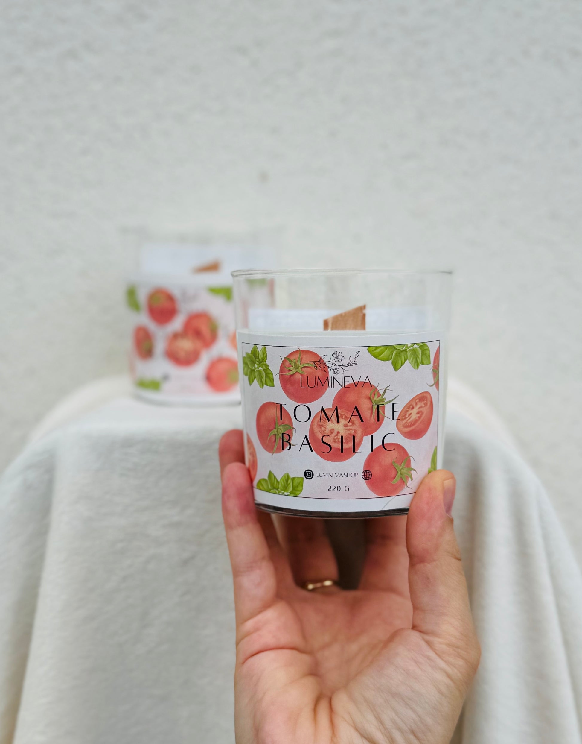 BOUGIE SIGNATURE TOMATE BASILIC