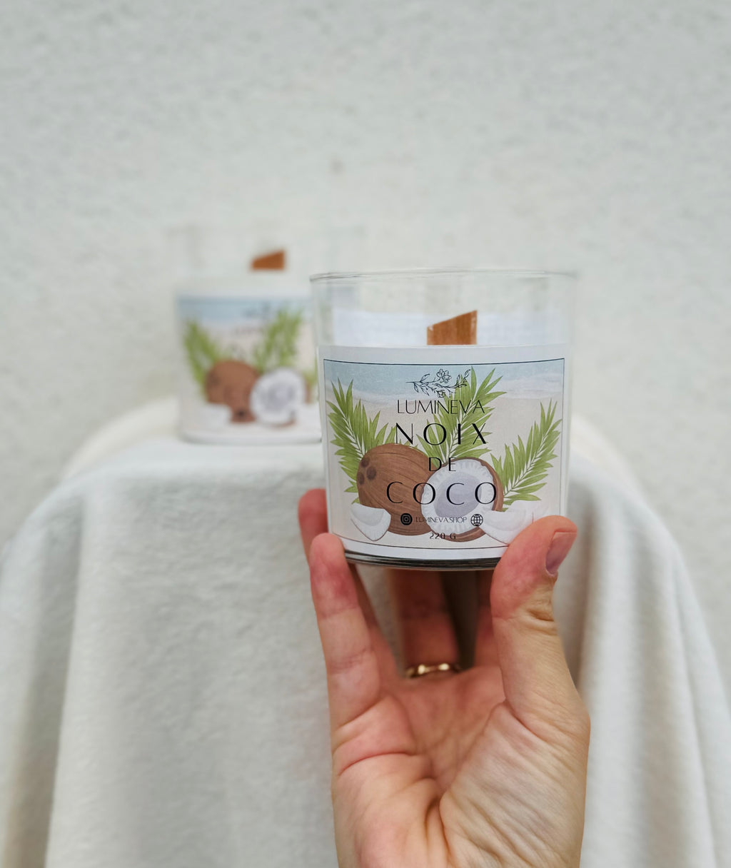 BOUGIE SIGNATURE NOIX DE COCO