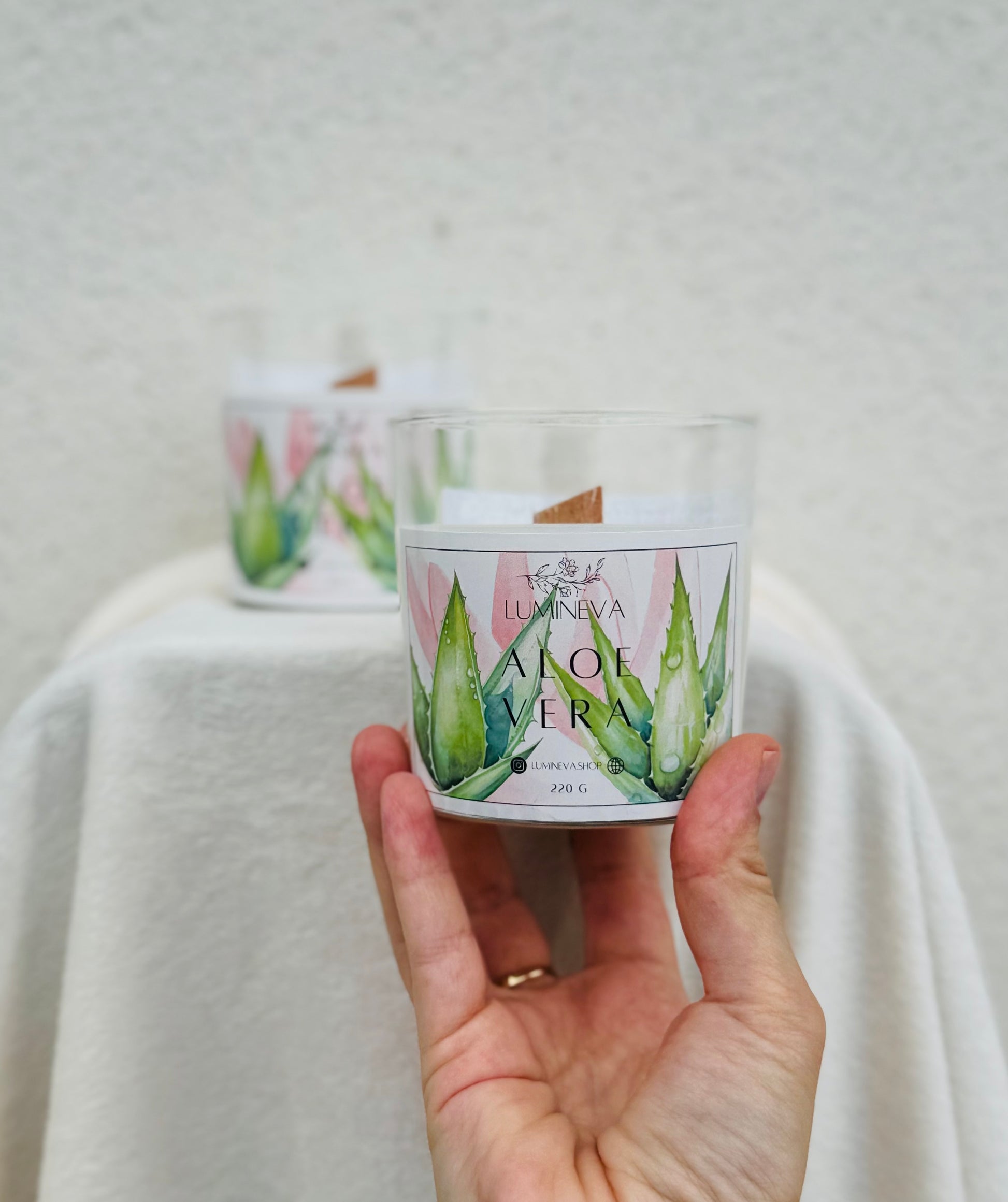 BOUGIE SIGNATURE ALOE VERA