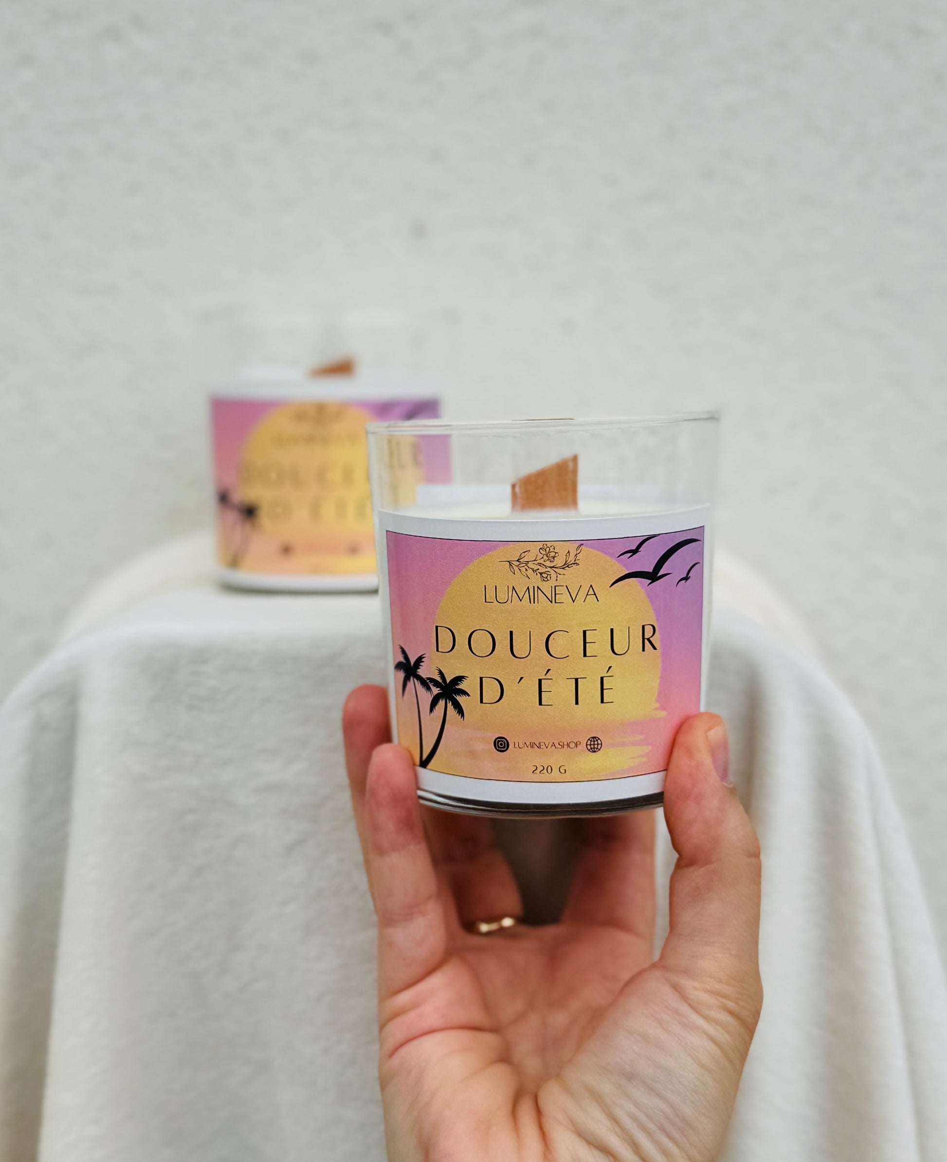 BOUGIE SIGNATURE DOUCEUR D'ETE