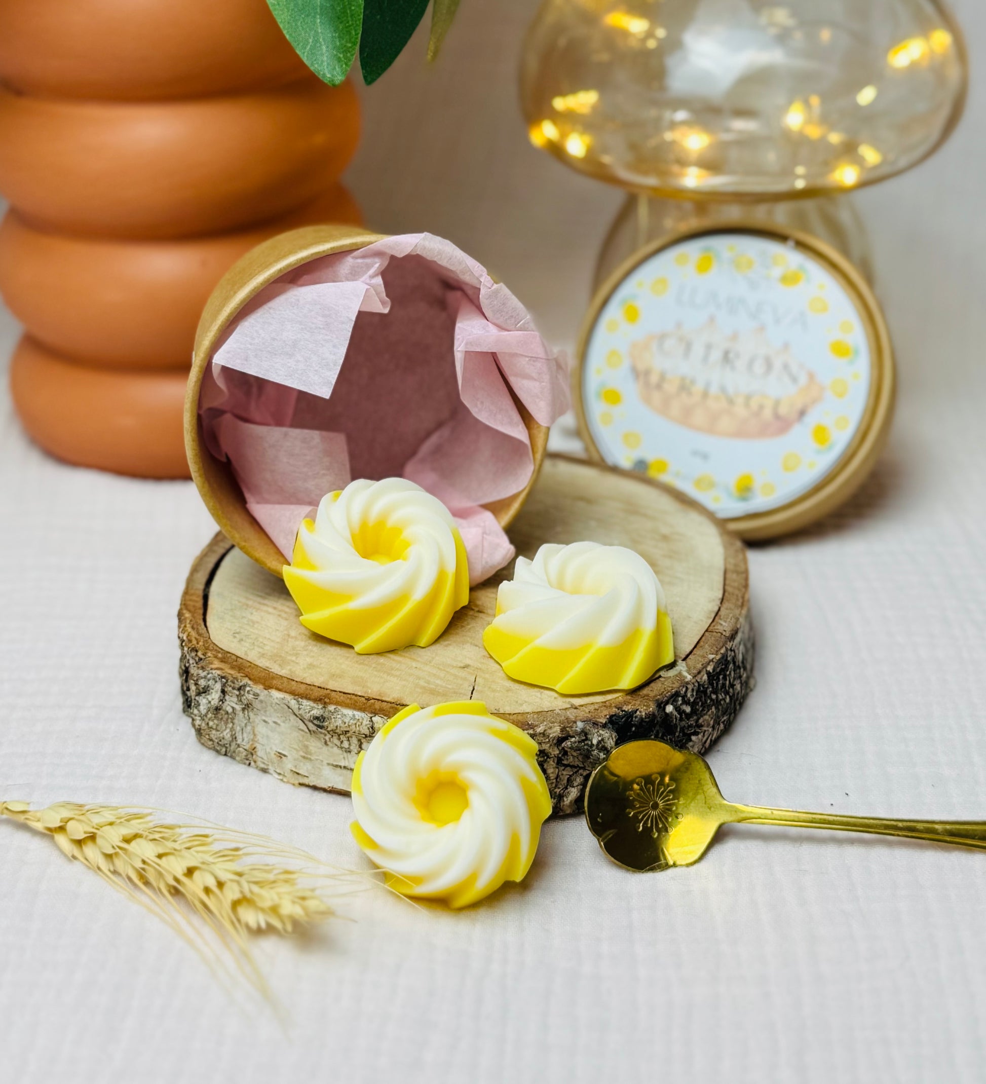 BOX DE FONDANTS -  CITRON MERINGUE