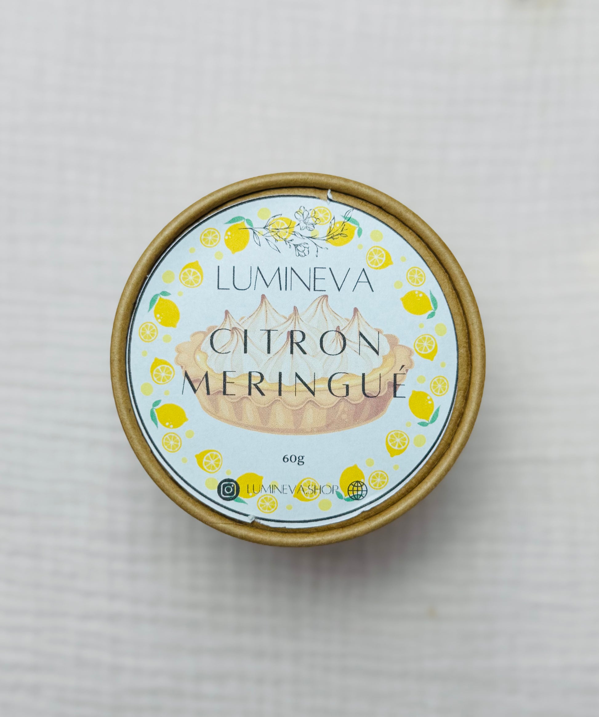 BOX DE FONDANTS -  CITRON MERINGUE