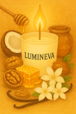 BOUGIE SIGNATURE NOIX ET MIEL