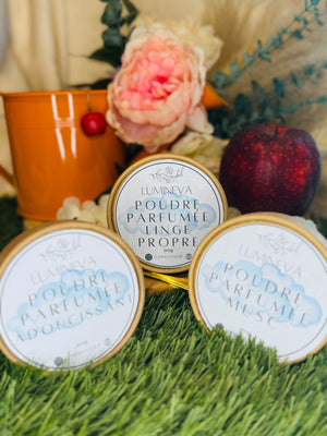 POUDRE PARFUMEE FORMAT XXL - 3 PARFUMS AU CHOIX
