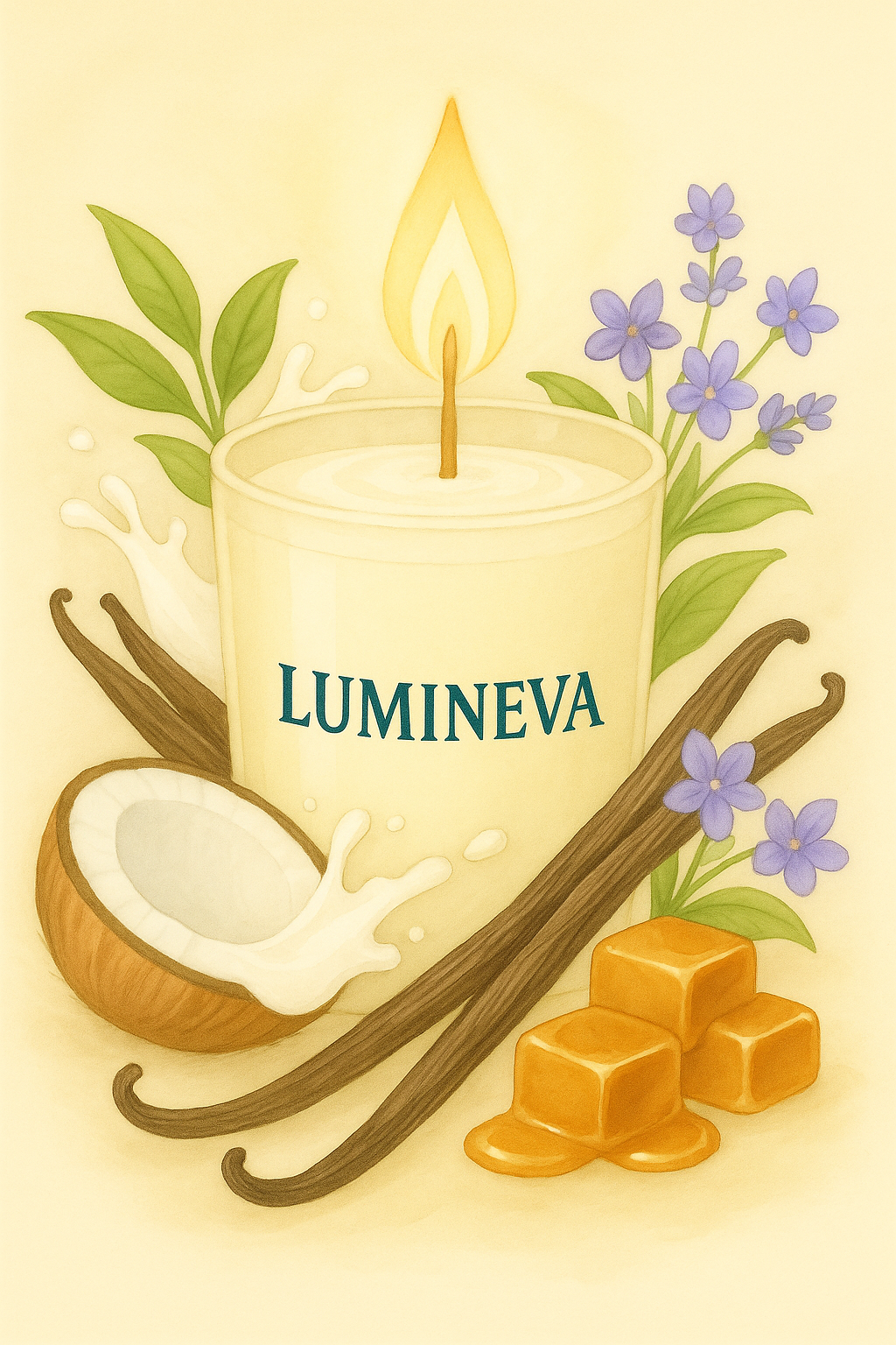 BOUGIE BOISSON VANILLA GLOW