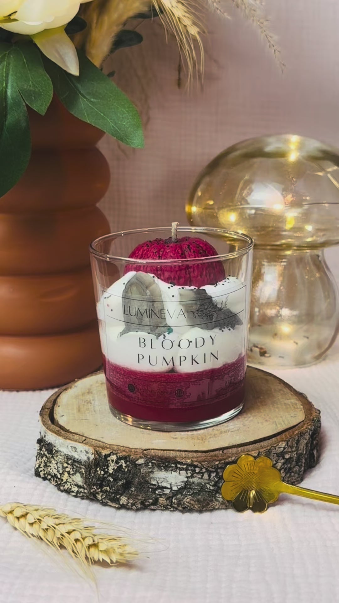 BOUGIE GOURMANDE BLOODY PUMPKIN