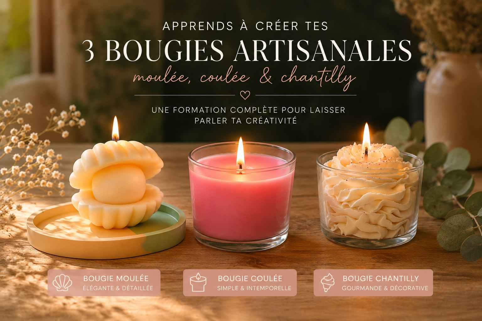 Pack Fabrication Bougies Complet